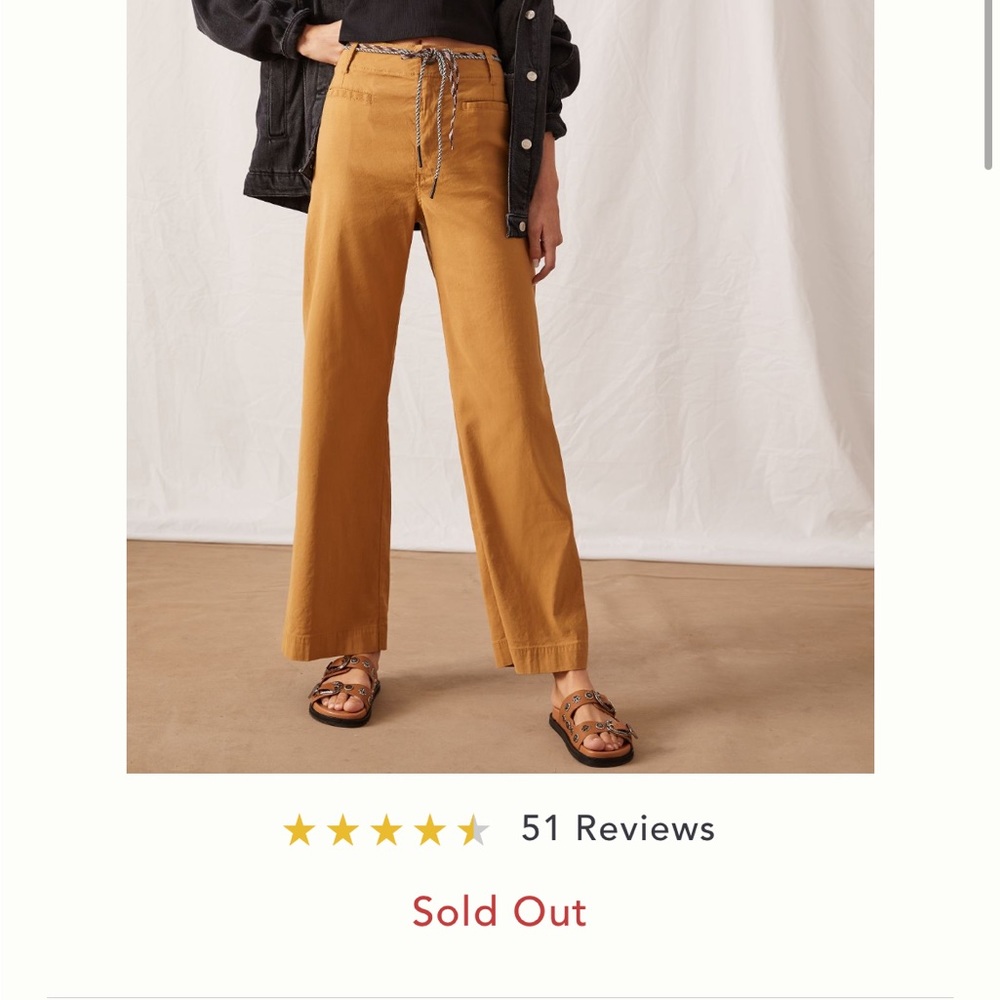 Anthropologie Maeve Colette Pants in Black